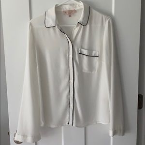 Philosophy white blouse, size Small!